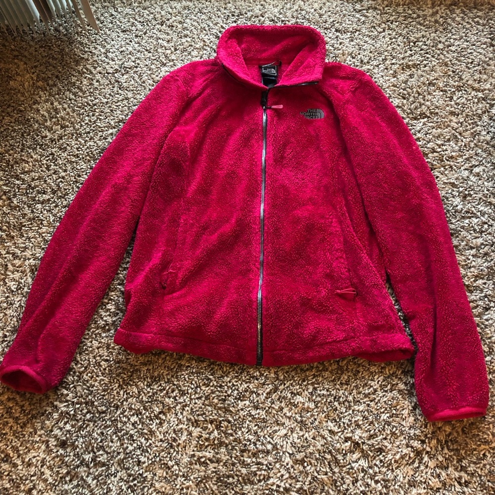Womens Pink North Face Jacket, Size: Small